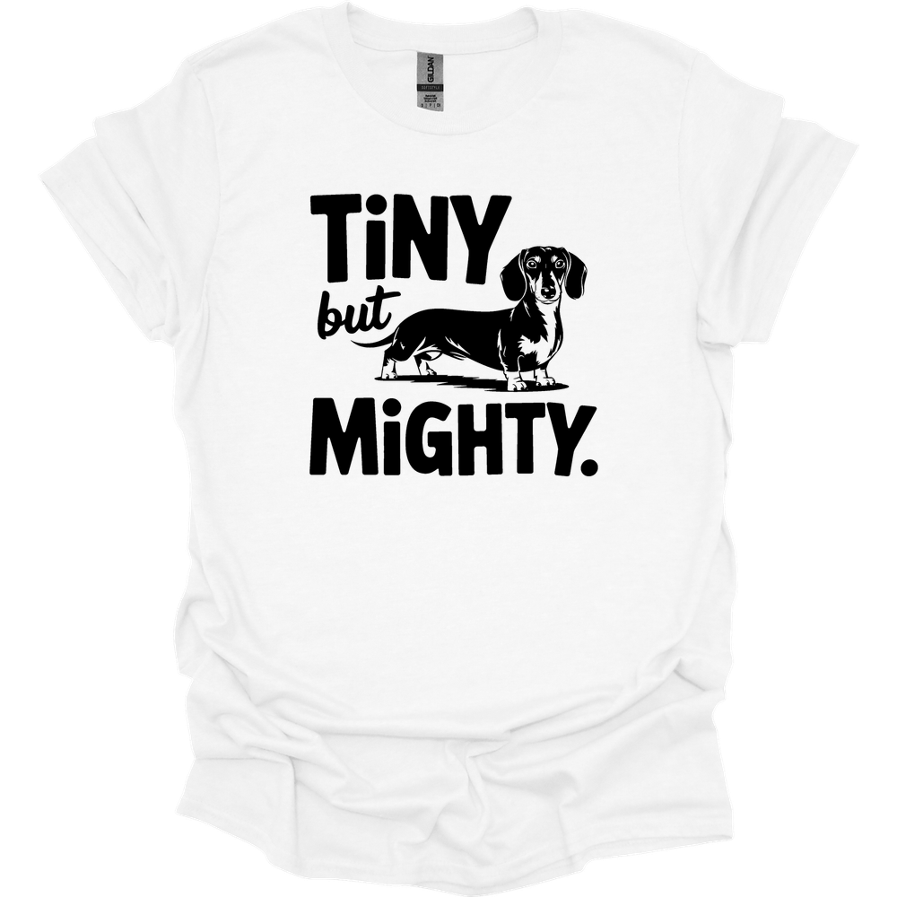 sassy dachshund 52 shirt white