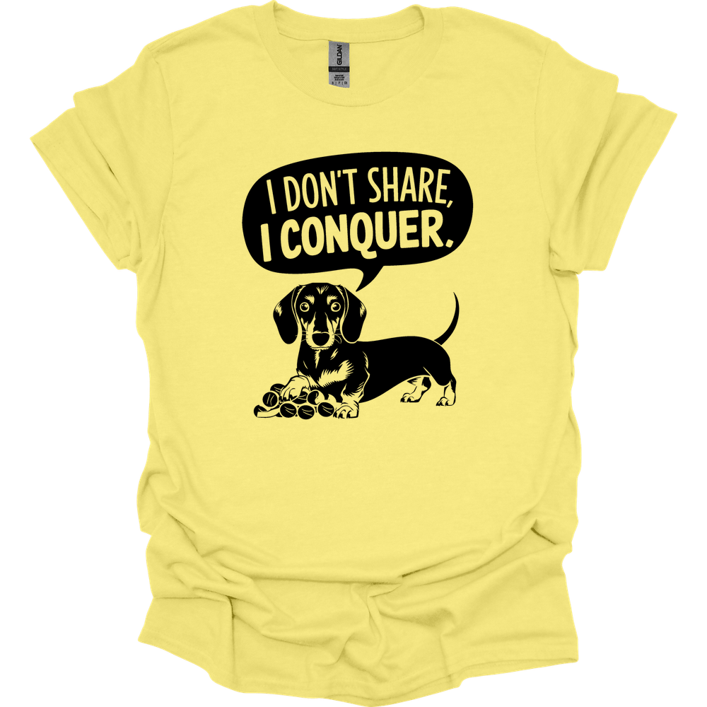 sassy dachshund 53 shirt cornsilk