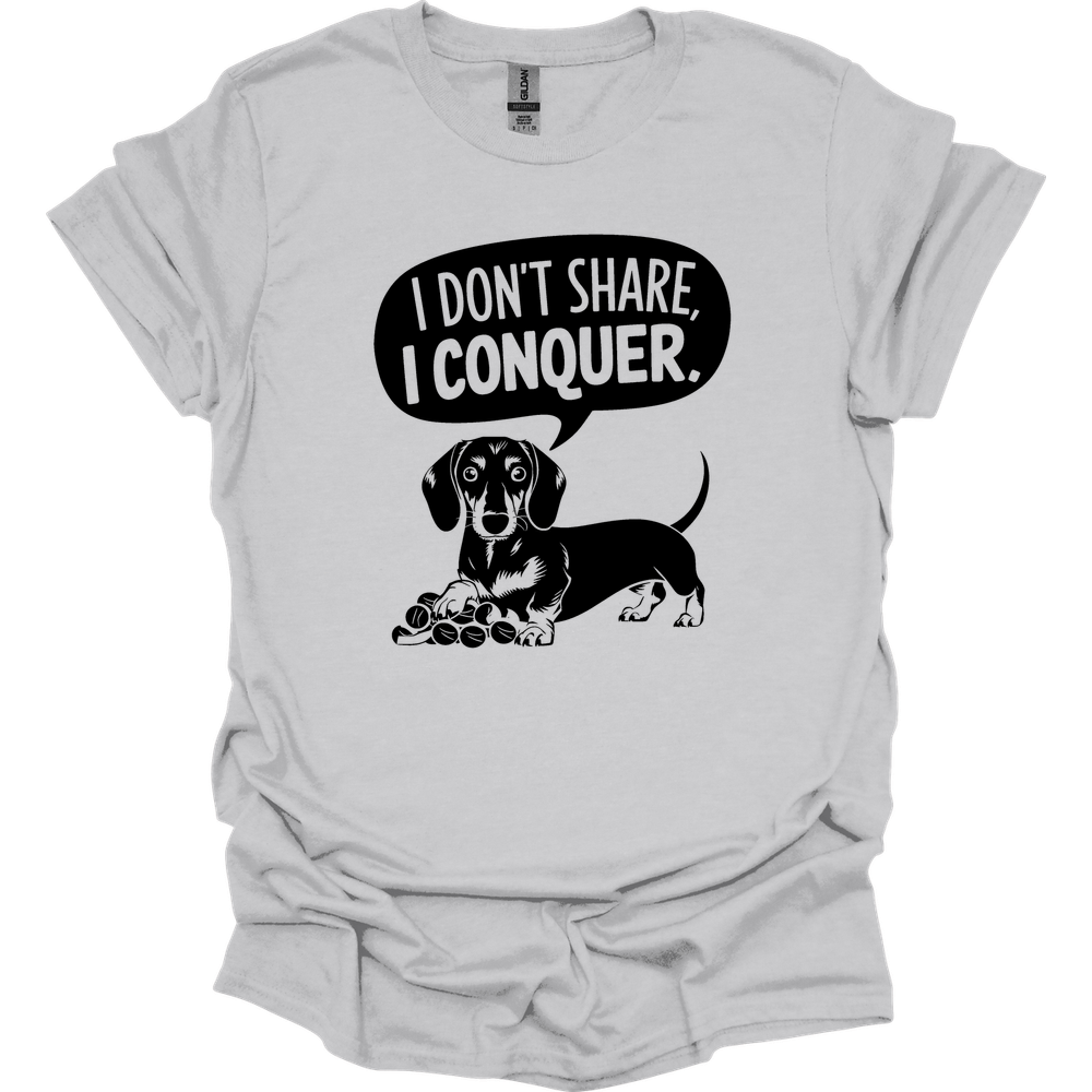 sassy dachshund 53 shirt ice grey