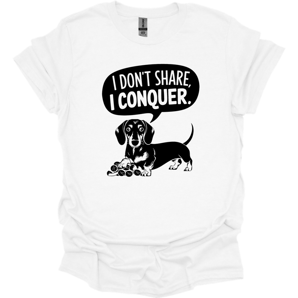 sassy dachshund 53 shirt white