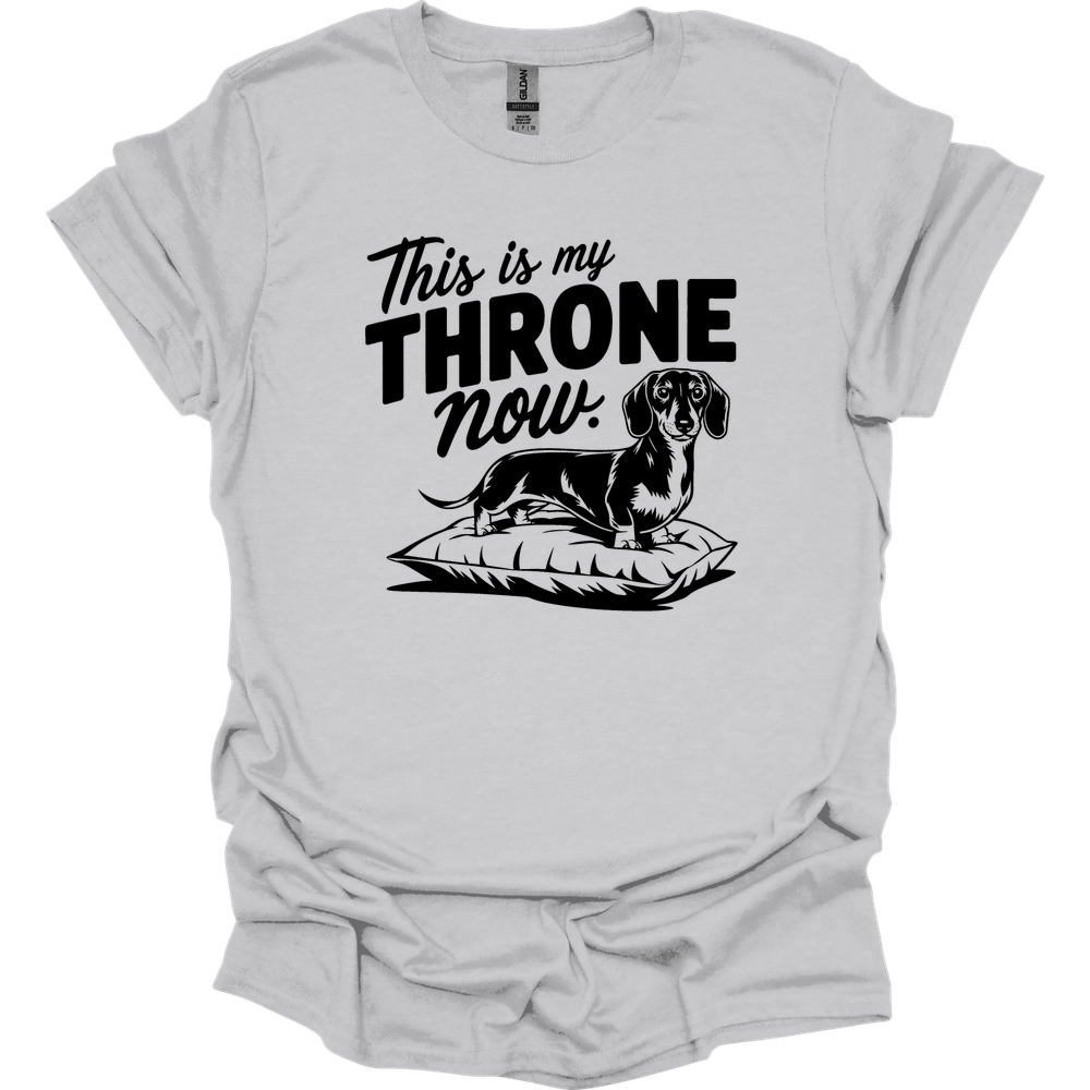 sassy dachshund 55 shirt ice grey