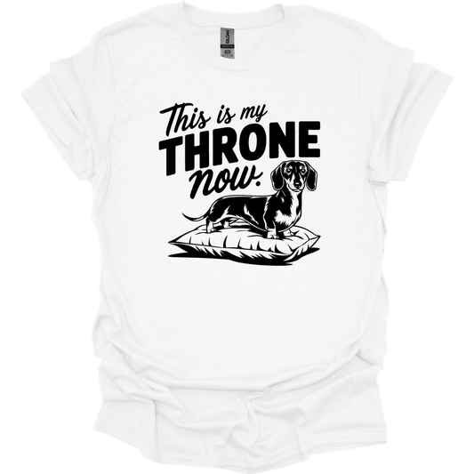 sassy dachshund 55 shirt white