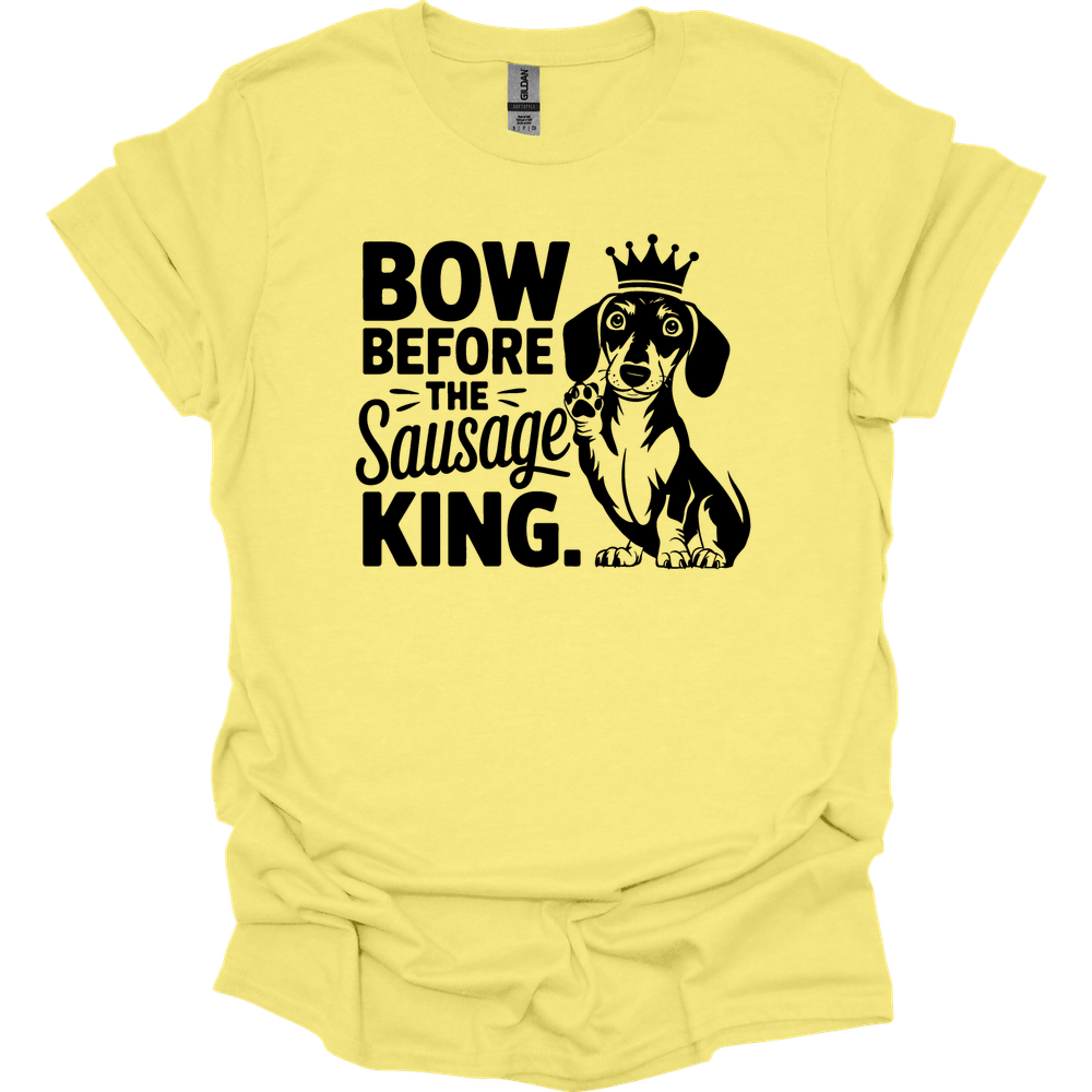 sassy dachshund 56 shirt cornsilk