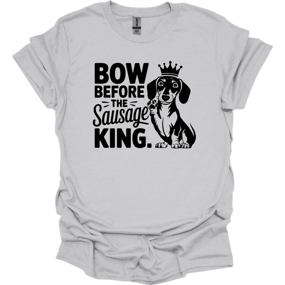 sassy dachshund 56 shirt ice grey