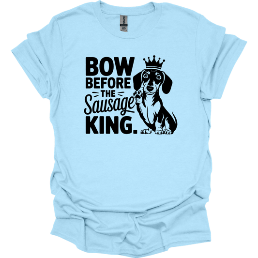 sassy dachshund 56 shirt light blue