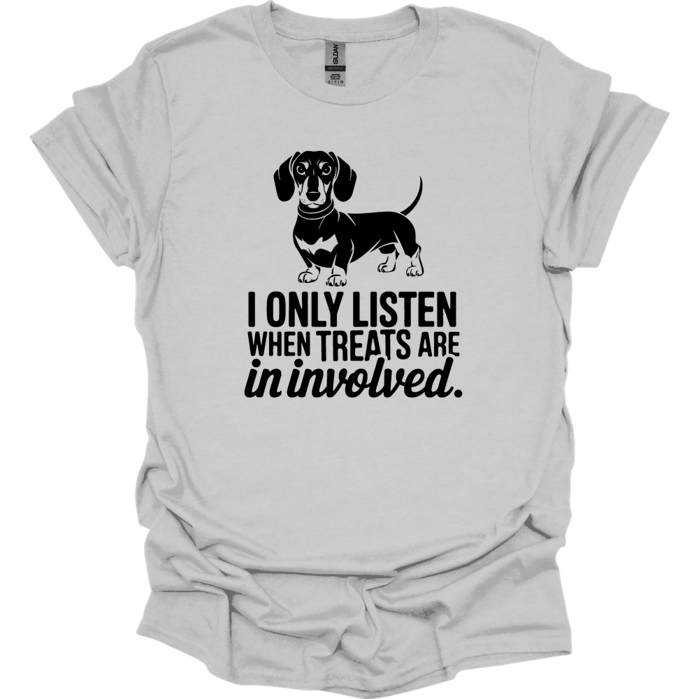 sassy dachshund 57 shirt ice grey