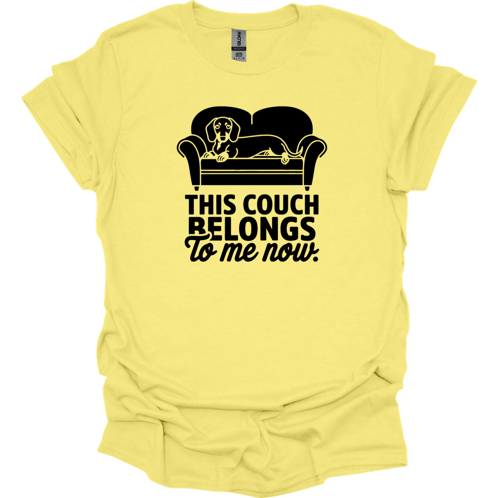 sassy dachshund 58 shirt cornsilk