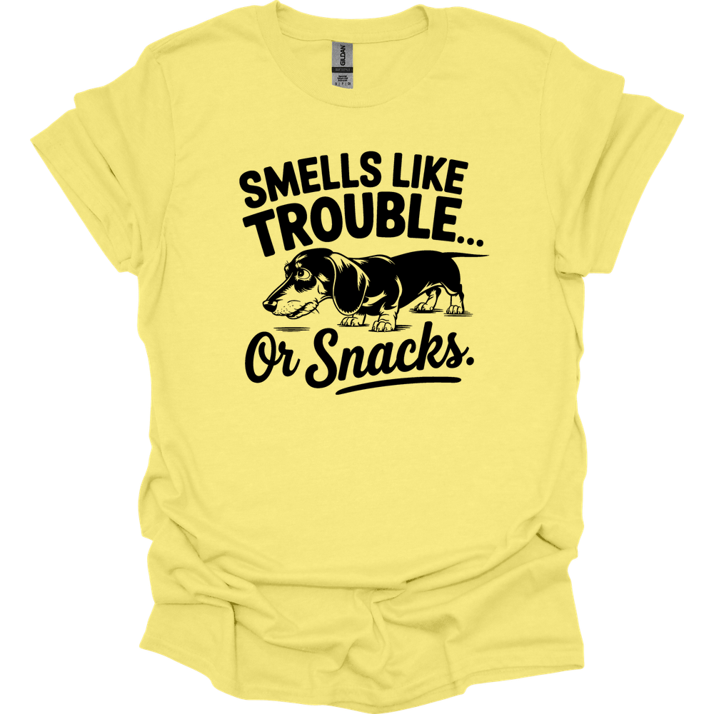 sassy dachshund 60 shirt cornsilk