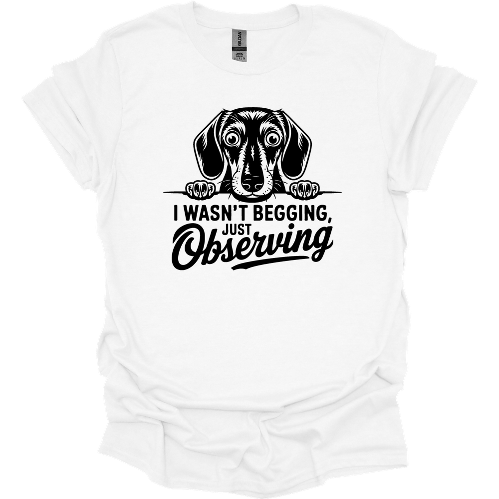 sassy dachshund 61 shirt white
