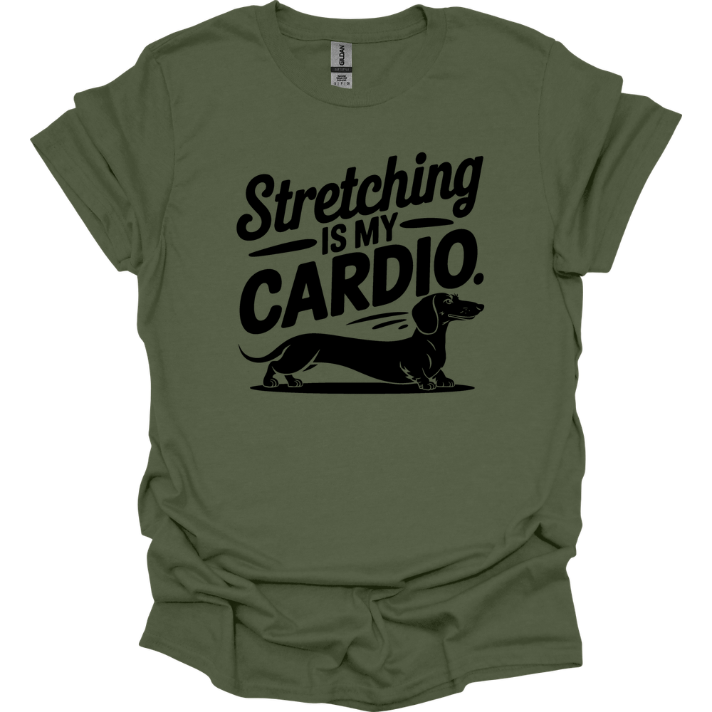 sassy dachshund 62 shirt military green