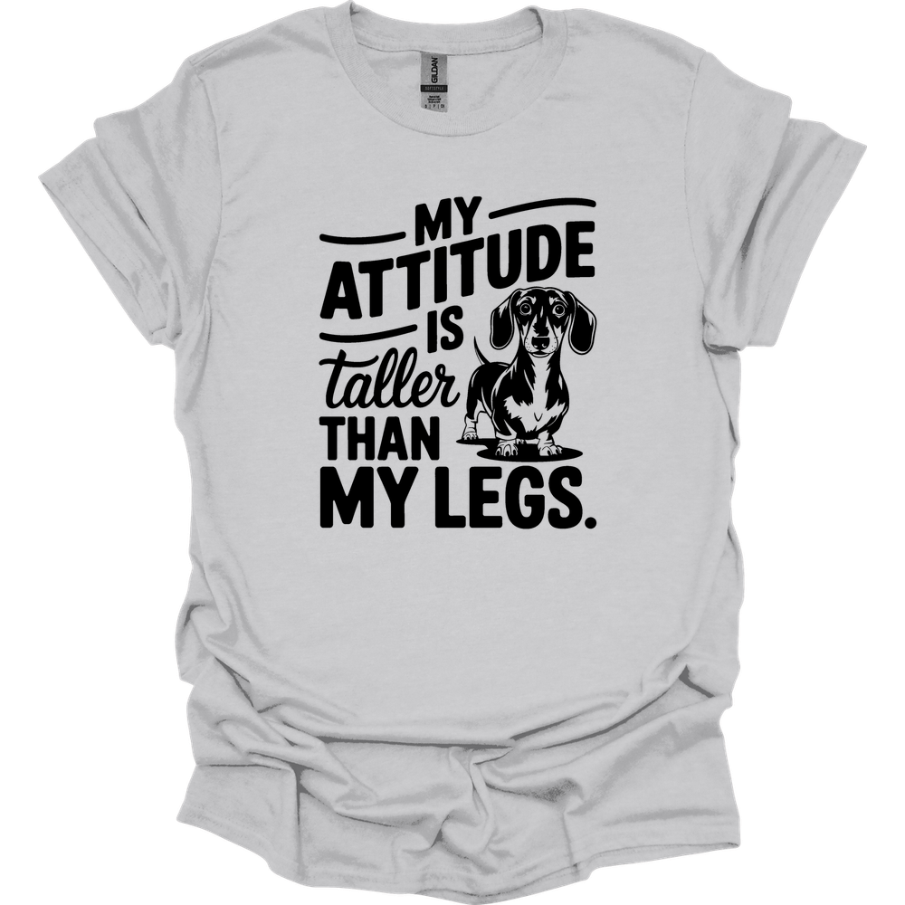 sassy dachshund 63 shirt ice grey