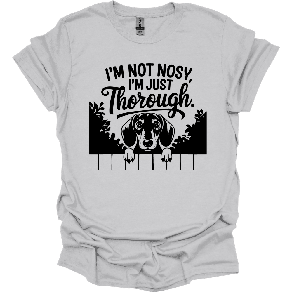 sassy dachshund 64 shirt ice grey