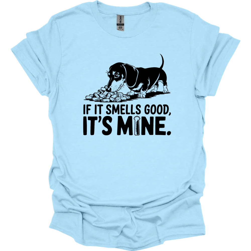 sassy dachshund 65 shirt light blue
