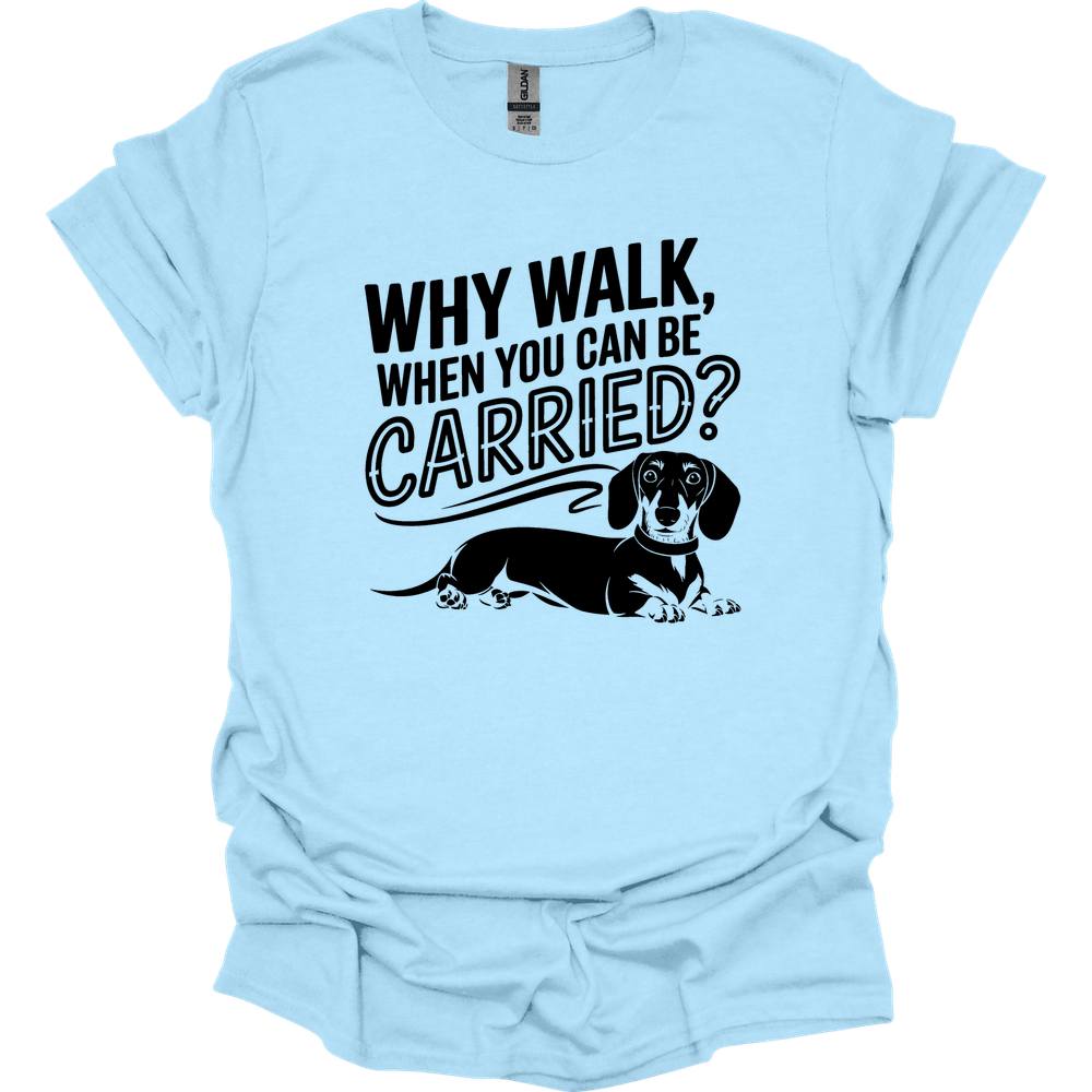 sassy dachshund 67 shirt light blue