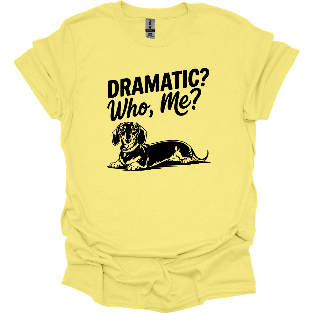 sassy dachshund 71 shirt cornsilk