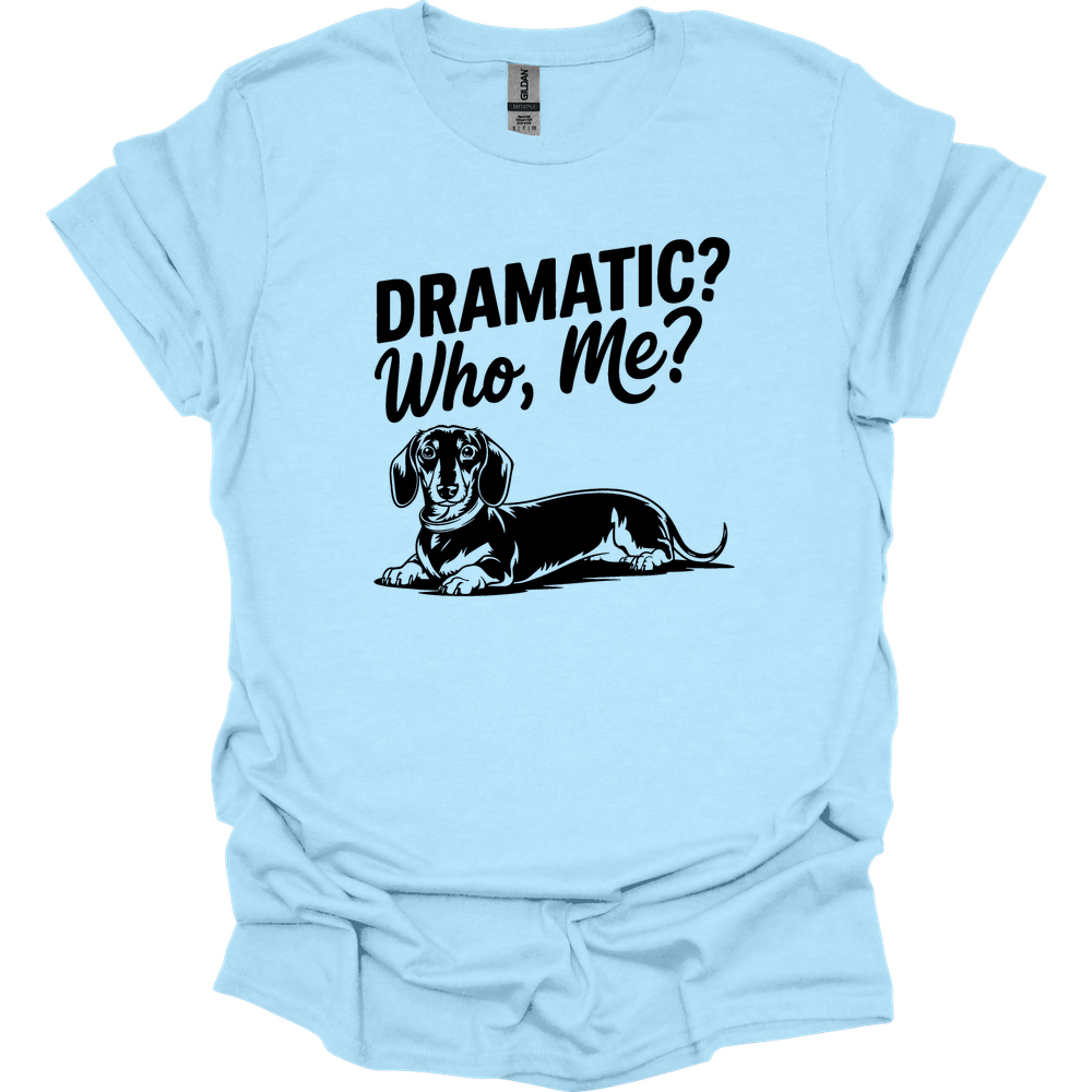 sassy dachshund 71 shirt light blue