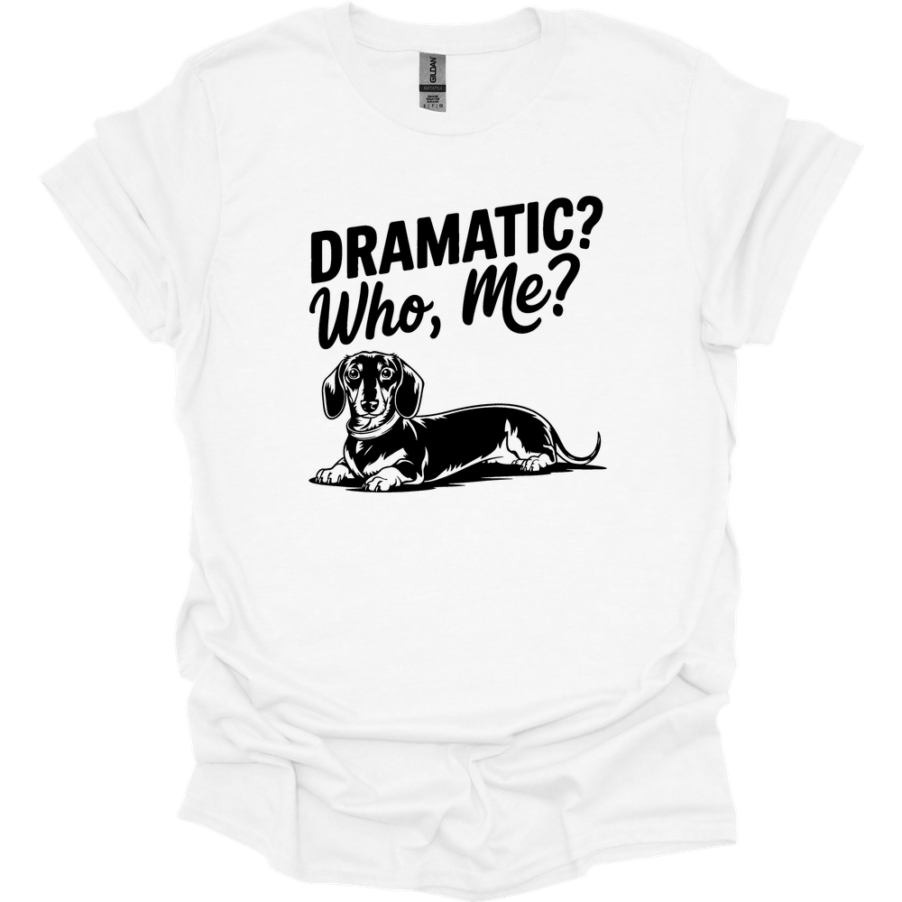 sassy dachshund 71 shirt white