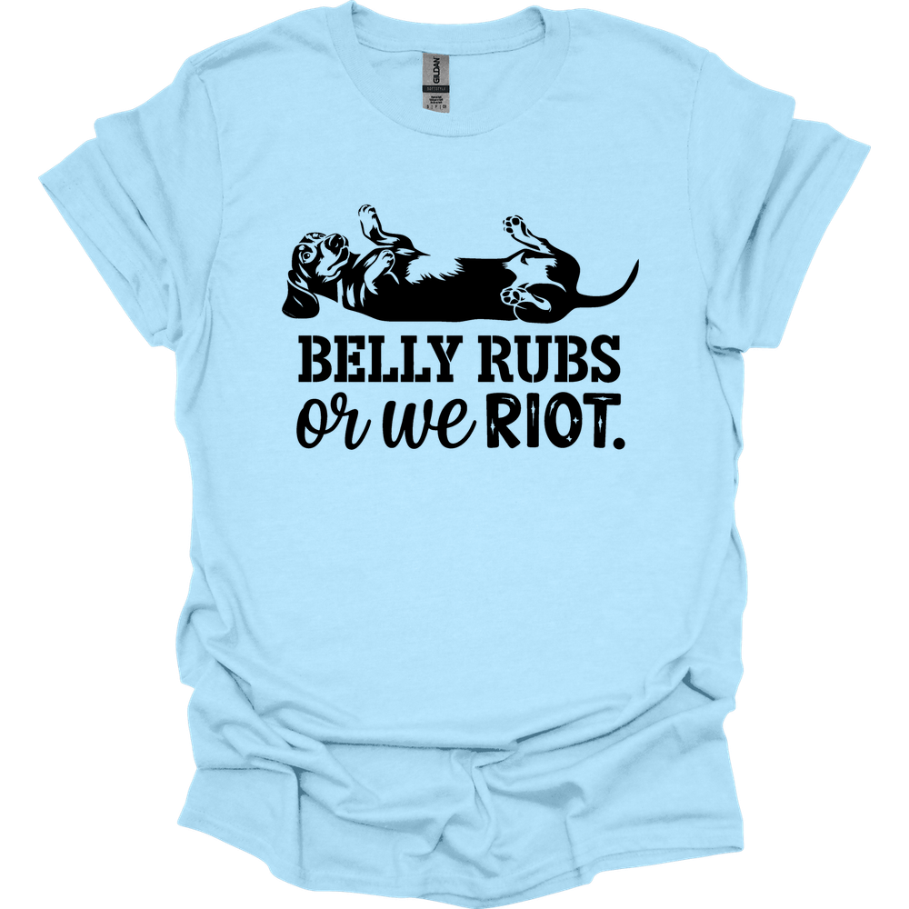 sassy dachshund 73 shirt light blue