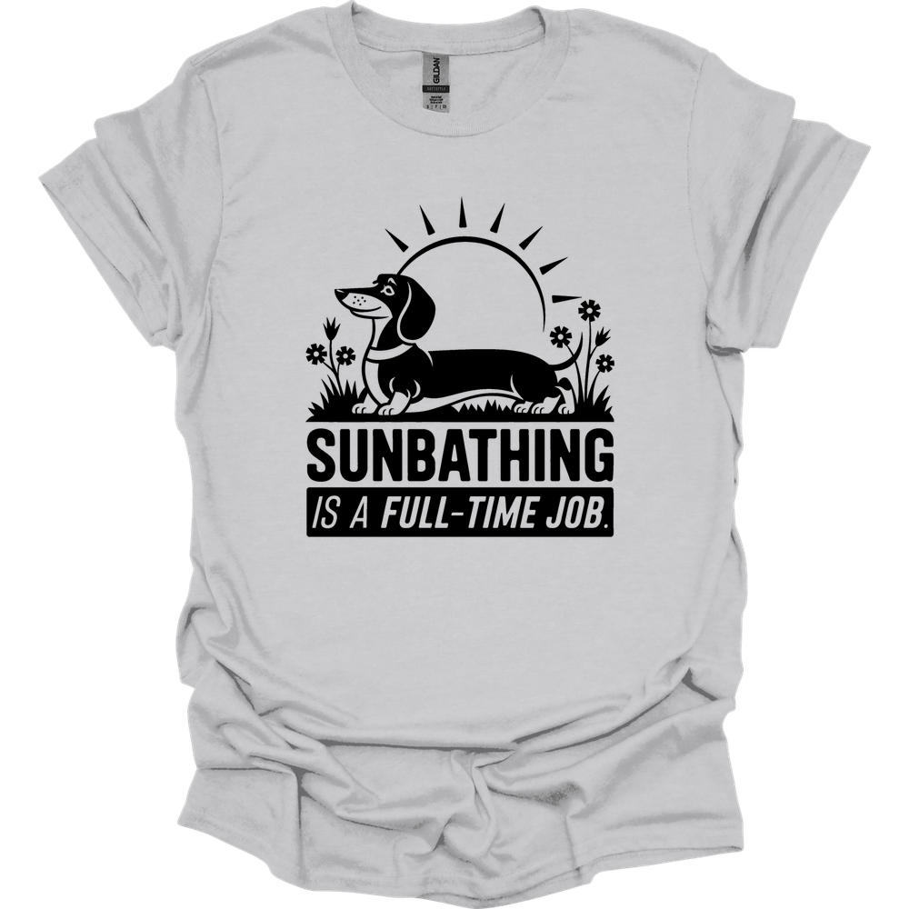 sassy dachshund 75 shirt ice grey