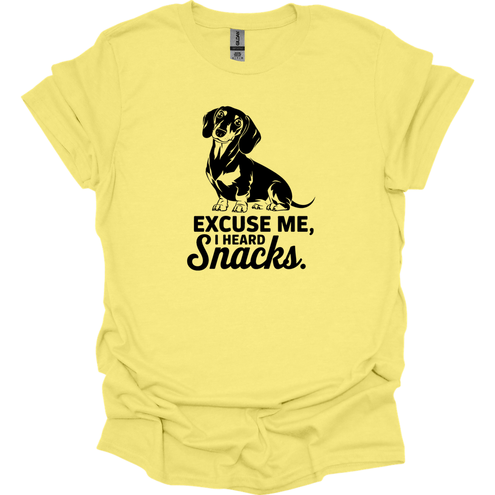 sassy dachshund 77 shirt cornsilk