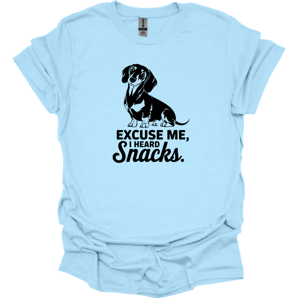 sassy dachshund 77 shirt light blue