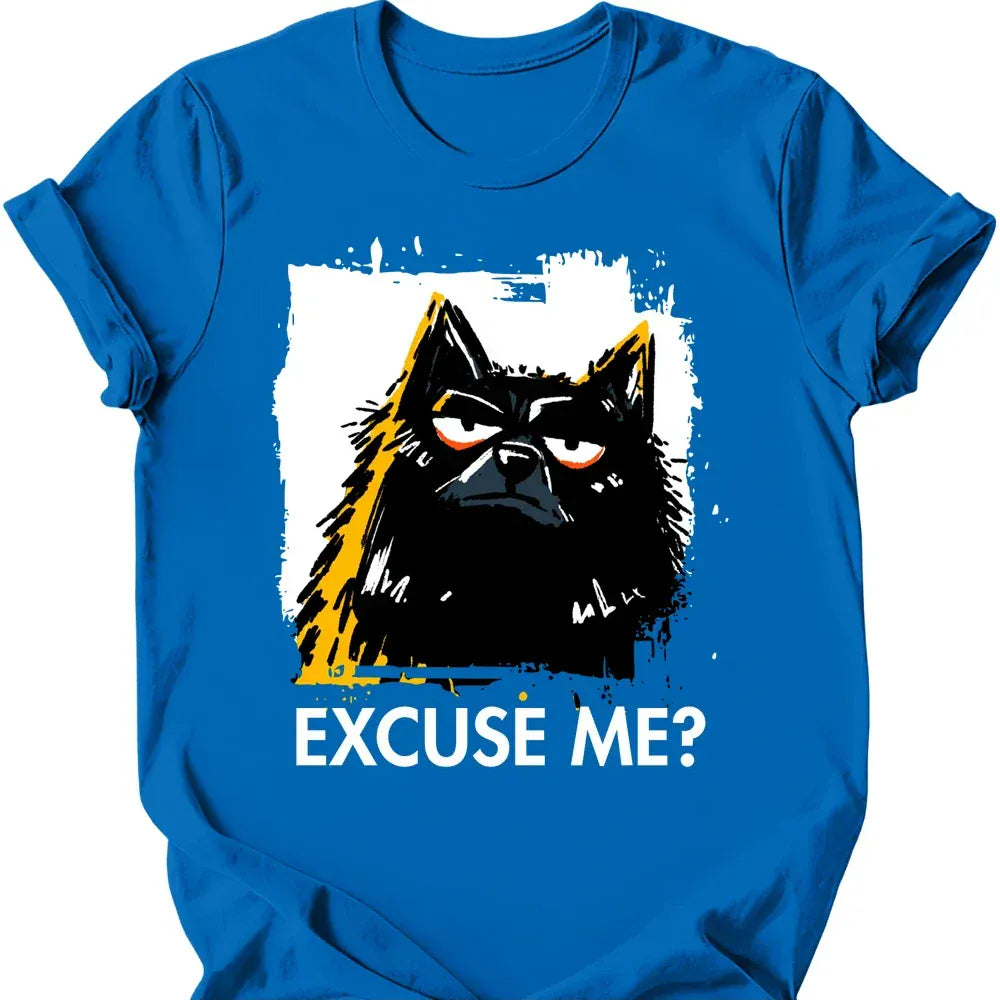 Schipperke excuse me tee royal