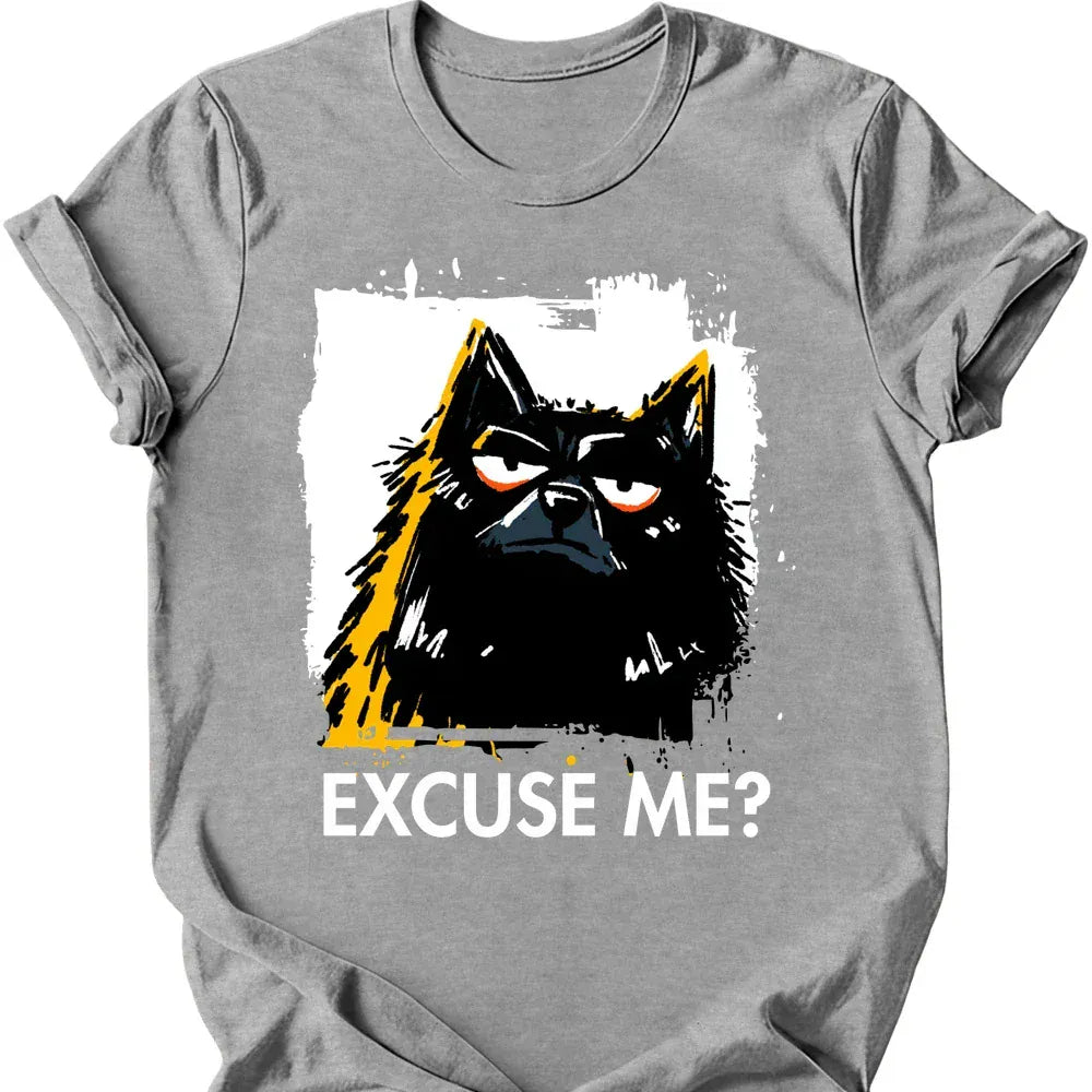 Schipperke excuse me tee sport grey