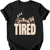 Schnoodle - Tired Dog T-Shirt