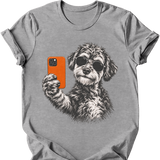 Schnoodle - Selfie Dog T-Shirt