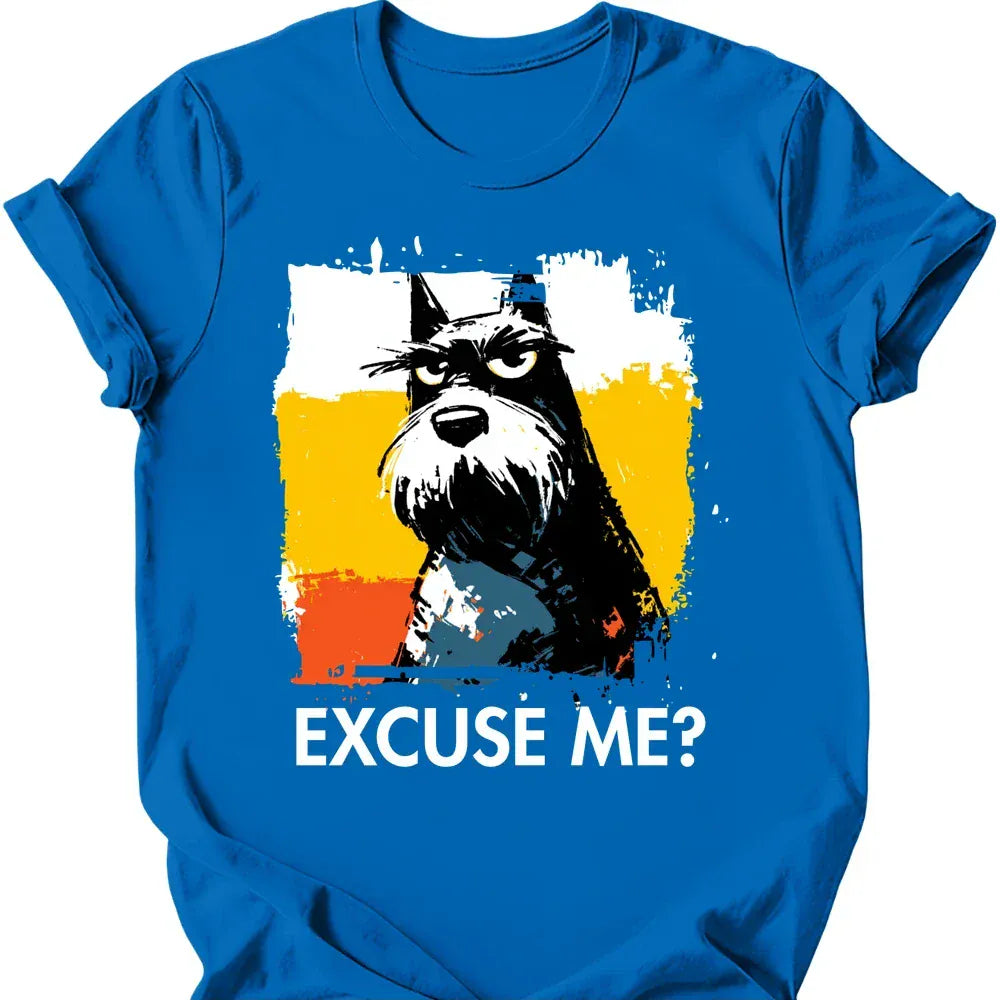Scottish Terrier excuse me tee royal