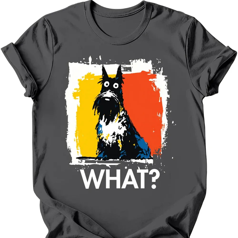 Scottish Terrier what dog shirt charcoal