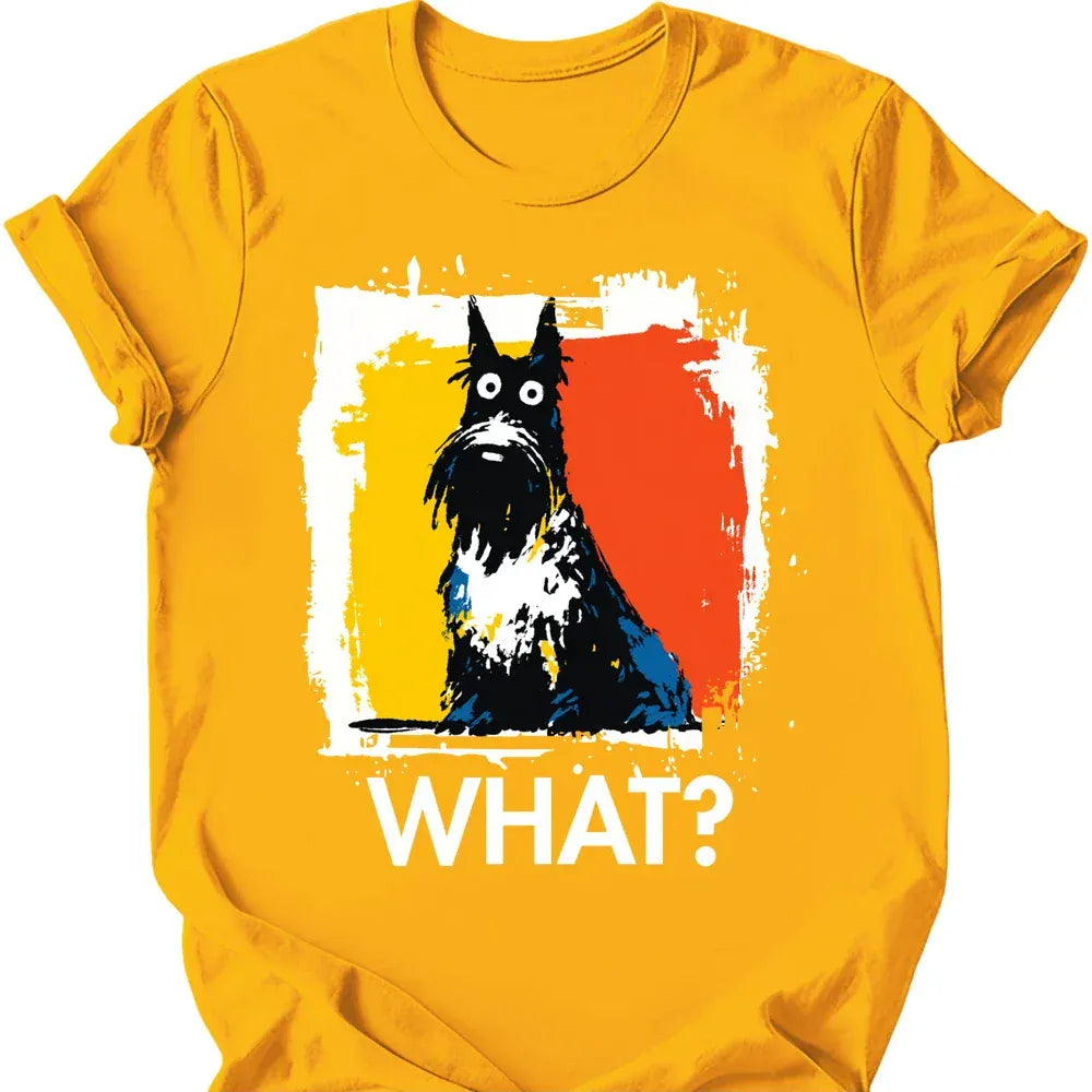 Scottish Terrier what dog shirt gold color