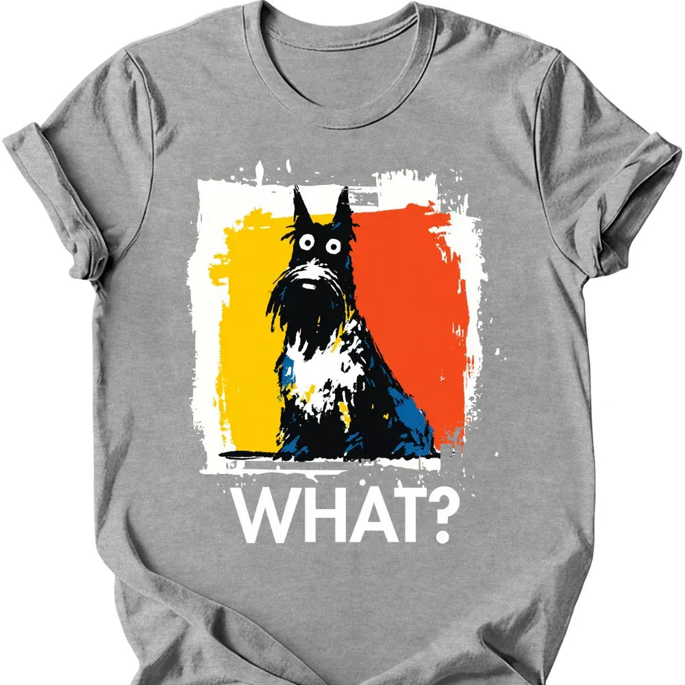 Scottish Terrier what dog shirt sport grey color