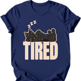 Scottish Terrier - Tired Dog T-Shirt