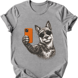 Scottish Terrier - Selfie Dog T-Shirt