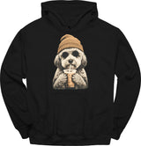 Sheepadoodle - Hipster Dog Hoodie