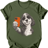 Sheepadoodle - Selfie Dog T-Shirt