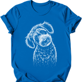 Sheepadoodle - Tilted Dog T-Shirt