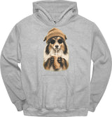 Shetland Sheepdog - Hipster Dog Hoodie
