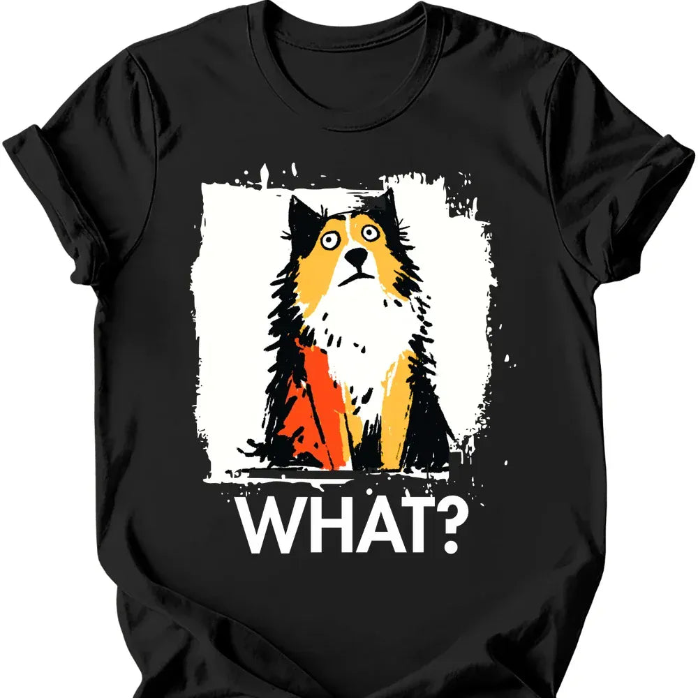 Shetland Sheepdog what tee black