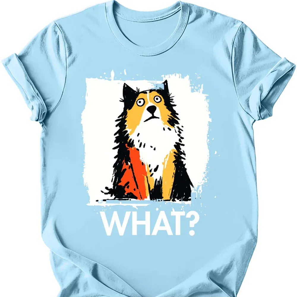 Shetland Sheepdog what tee light blue