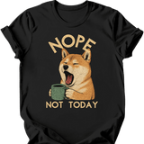 Shiba Inu - Not Today T-Shirt