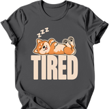 Shiba Inu - Tired Dog T-Shirt