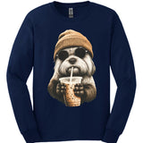 Shih Tzu - Hipster Dog Long Sleeve