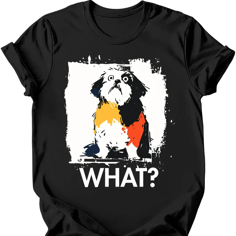Shih Tzu what tee black