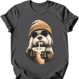Shih Tzu - Hipster Dog T-Shirt
