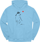 Siberian Husky - Sketch Dog Hoodie
