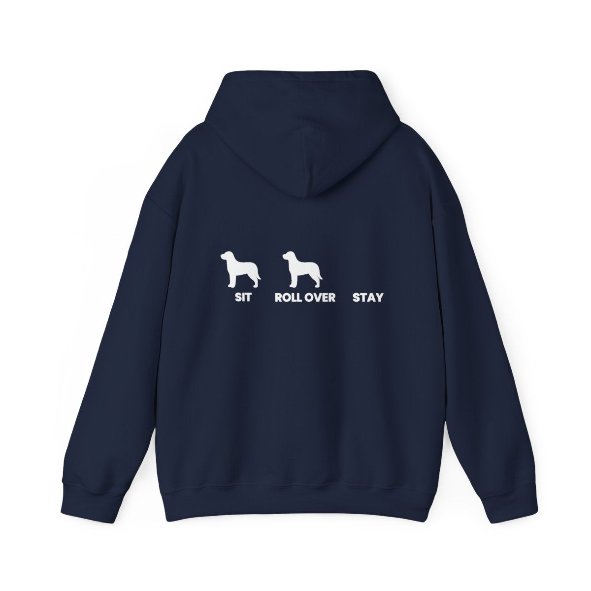 Sit Roll Over Stay Hoodie - Navy