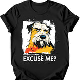 Soft Coated Wheaten - Excuse Me Dog T-Shirt