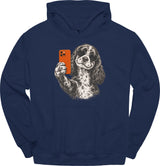 Sprocker - Selfie Dog Hoodie
